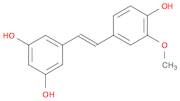 1,3-Benzenediol, 5-[(1E)-2-(4-hydroxy-3-methoxyphenyl)ethenyl]-