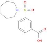 3-(azepan-1-ylsulfonyl)benzoic acid