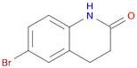 2(1H)-Quinolinone, 6-bromo-3,4-dihydro-