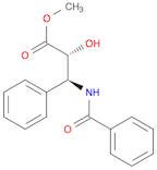 Benzenepropanoic acid, b-(benzoylamino)-a-hydroxy-, methyl ester,(aR,bS)-