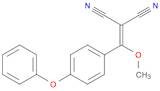 Propanedinitrile, [methoxy(4-phenoxyphenyl)methylene]-
