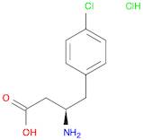 Benzenebutanoic acid, b-amino-4-chloro-,hydrochloride (1:1), (bR)-