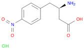 Benzenebutanoic acid, b-amino-4-nitro-,hydrochloride (1:1), (bR)-