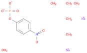 Phosphoric acid, mono(4-nitrophenyl) ester, sodium salt, hydrate(1:2:6)OTHER CA INDEX NAMES:Phosphoric acid, mono(4-nitrophenyl) ester, disodium salt, hexahydrate