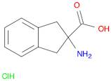 1H-Indene-2-carboxylic acid, 2-amino-2,3-dihydro-, hydrochloride