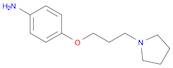 Benzenamine, 4-[3-(1-pyrrolidinyl)propoxy]-