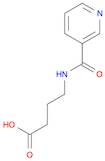 Butanoic acid, 4-[(3-pyridinylcarbonyl)amino]-