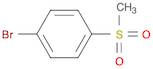 Benzene, 1-bromo-4-(methylsulfonyl)-