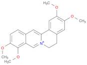 Dibenzo[a,g]quinolizinium, 5,6-dihydro-2,3,9,10-tetramethoxy-