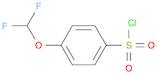 Benzenesulfonyl chloride, 4-(difluoromethoxy)-