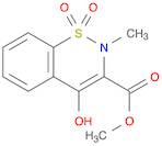 2H-1,2-Benzothiazine-3-carboxylic acid, 4-hydroxy-2-methyl-, methylester, 1,1-dioxide