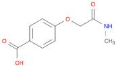 4-[2-(methylamino)-2-oxoethoxy]benzoic acid