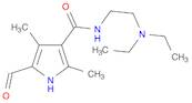 N-[2-(diethylamino)ethyl]-5-formyl-2,4-dimethyl-1H-pyrrole-3-carboxamide