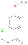 1-Propanone, 3-chloro-1-(4-methoxyphenyl)-