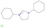 1H-Imidazolium, 1,3-dicyclohexyl-4,5-dihydro-, chloride