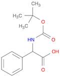 Benzeneacetic acid, a-[[(1,1-dimethylethoxy)carbonyl]amino]-