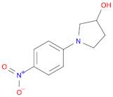 3-Pyrrolidinol, 1-(4-nitrophenyl)-