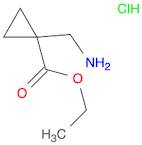 ETHYL 1-(AMINOMETHYL)CYCLOPROPANECARBOXYLATE HCL