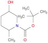 tert-butyl 5-hydroxy-2-methylpiperidine-1-carboxylate