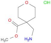 Methyl 4-(aminomethyl)tetrahydro-2H-pyran-4-carboxylate hydrochloride