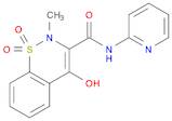 2H-1,2-Benzothiazine-3-carboxamide,4-hydroxy-2-methyl-N-2-pyridinyl-, 1,1-dioxide
