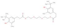 Benzenepropanoic acid, 3-(1,1-dimethylethyl)-4-hydroxy-5-methyl-,1,2-ethanediylbis(oxy-2,1-ethanediyl) ester
