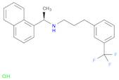 1-Naphthalenemethanamine,a-methyl-N-[3-[3-(trifluoromethyl)phenyl]propyl]-, hydrochloride, (aR)-