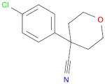 2H-Pyran-4-carbonitrile, 4-(4-chlorophenyl)tetrahydro-