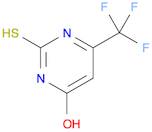 4-Hydroxy-6-(trifluoromethyl)pyrimidine-2-thiol