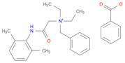 Benzenemethanaminium,N-[2-[(2,6-dimethylphenyl)amino]-2-oxoethyl]-N,N-diethyl-, benzoate