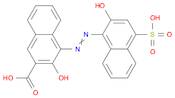 2-Naphthalenecarboxylic acid,3-hydroxy-4-[(2-hydroxy-4-sulfo-1-naphthalenyl)azo]-