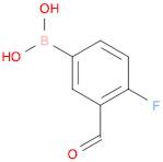 Boronic acid, (4-fluoro-3-formylphenyl)-