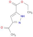 1H-Pyrazole-3-carboxylic acid, 5-acetyl-, ethyl ester