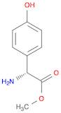 Benzeneacetic acid, a-amino-4-hydroxy-, methyl ester, (aR)-