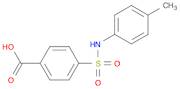 Benzoic acid, 4-[[(4-methylphenyl)amino]sulfonyl]-