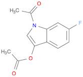 1-Acetyl-6-fluoro-1H-indol-3-yl acetate