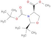 3,4-Oxazolidinedicarboxylic acid, 2-(1,1-dimethylethyl)-,3-(1,1-dimethylethyl) 4-methyl ester, (...