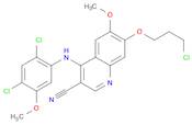 7-(3-chloropropoxy)-4-(2,4-dichloro-5-methoxyanilino)-6-methoxyquinoline-3-carbonitrile