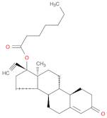 19-Norpregn-4-en-20-yn-3-one, 17-[(1-oxoheptyl)oxy]-, (17a)-