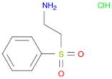 Ethanamine, 2-(phenylsulfonyl)-, hydrochloride
