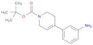 1(2H)-Pyridinecarboxylic acid, 4-(3-aminophenyl)-3,6-dihydro-,1,1-dimethylethyl ester