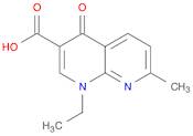 1,8-Naphthyridine-3-carboxylic acid,1-ethyl-1,4-dihydro-7-methyl-4-oxo-