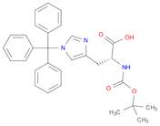 D-Histidine, N-[(1,1-dimethylethoxy)carbonyl]-1-(triphenylmethyl)-