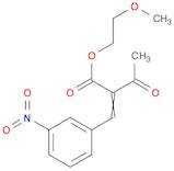 Butanoic acid, 2-[(3-nitrophenyl)methylene]-3-oxo-, 2-methoxyethylester