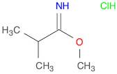 Propanimidic acid, 2-methyl-, methyl ester, hydrochloride