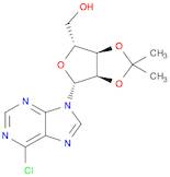 9H-Purine, 6-chloro-9-[2,3-O-(1-methylethylidene)-b-D-ribofuranosyl]-