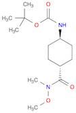 tert-Butyl trans-4-(N-methoxy-N-methyl-carbamoyl)cyclohexylcarbamate