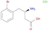 Benzenebutanoicacid, b-amino-2-bromo-, hydrochloride (1:1), (bR)-