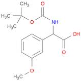 (N-BOC-Amino)(3-methoxyphenyl)acetic acid