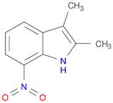 1H-Indole, 2,3-dimethyl-7-nitro-